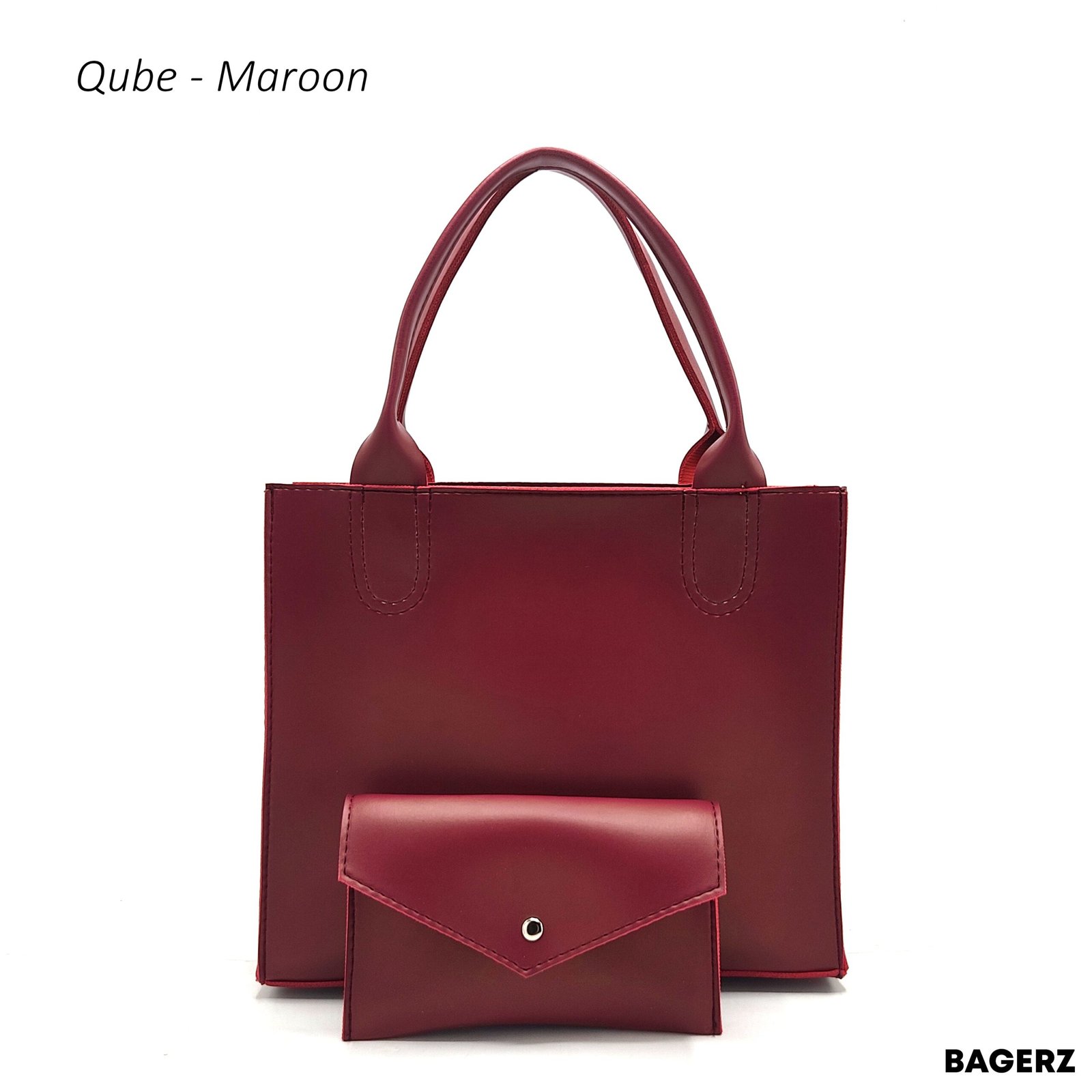 15_3ab35c86-fef1-4a96-9650-271fa3bf40a1.jpg Qube - Maroon - Image 1